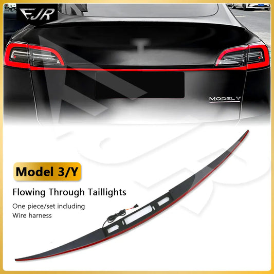 Tesla Model 3 Dynamic LED Tail Light Strip - Seamless Upgrade & Decoration