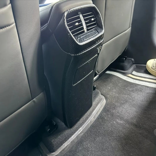 ABS Carbon Fibre Interior & Exterior Trim Covers for BYD Sealion 7 - Dashboard, Steering Wheel, Air Vents & More
