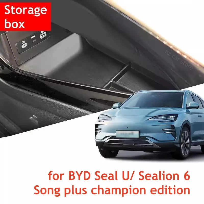 Interior Storage Box, Lower Storage Box, Dashboard Storage for BYD Sealion 6