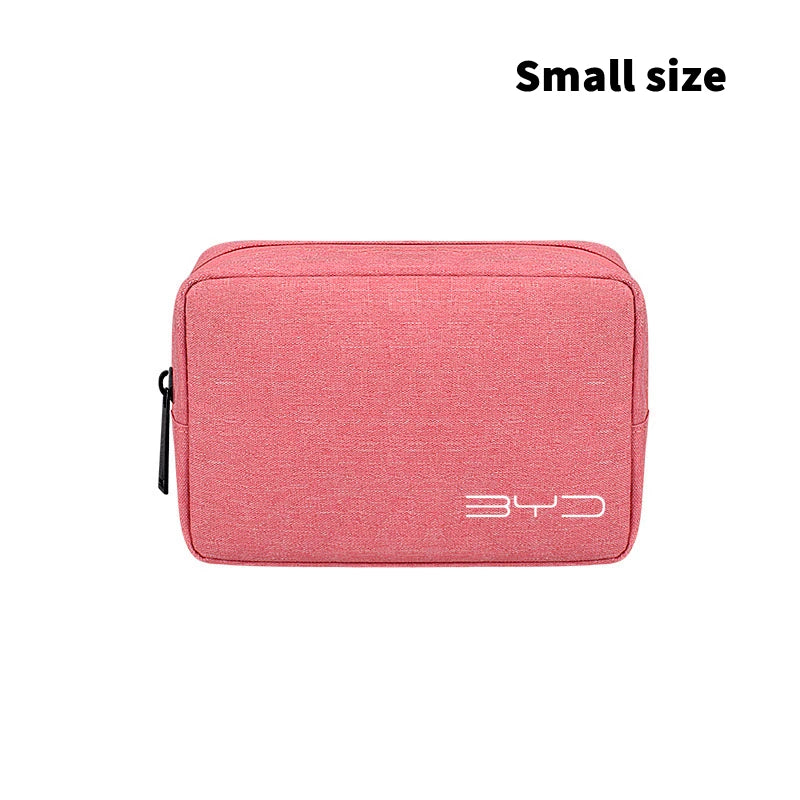 Portable Gadget Organiser for BYD - Car Key, USB Cable, Charger, and License Storage Bag