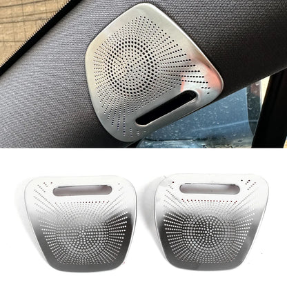 Speaker Cover Trim for BYD Sealion 7 - Stainless Steel Audio Frame