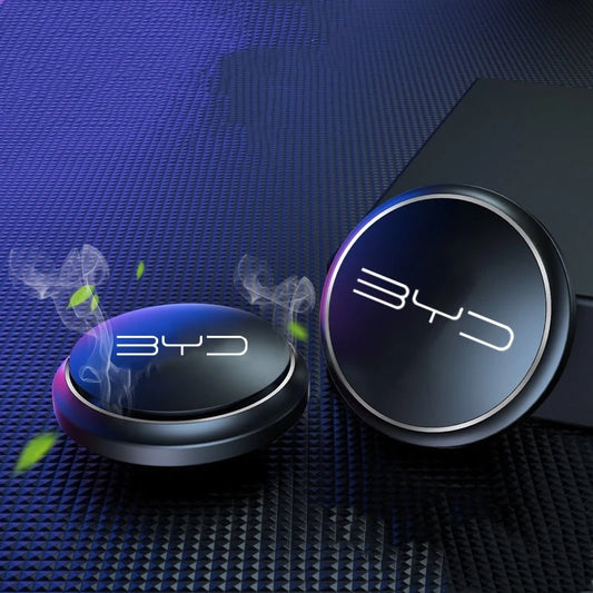 UFO-Style Car Air Freshener for BYD – Instrument Panel Perfume with 2 Fragrance Refills