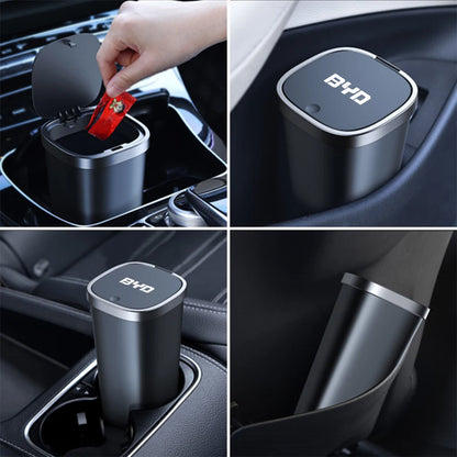 Car Trash Bin for BYD - Compact Garbage Storage Can & Dust Case