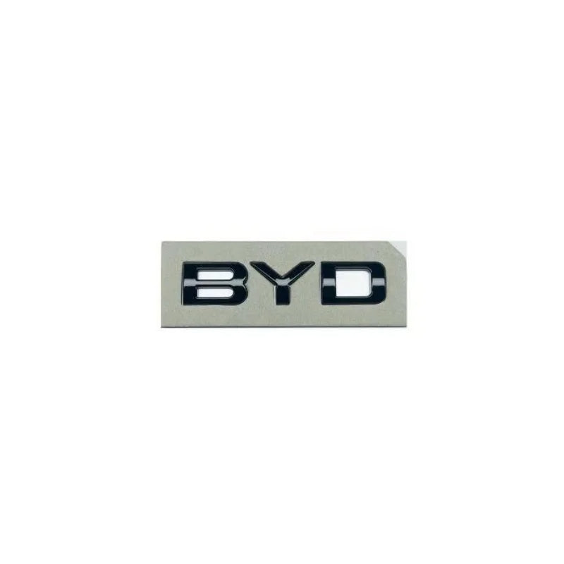 Carbon Emblem Badge Decals for BYD Seal – Gloss Black or Carbon Fibre Finish