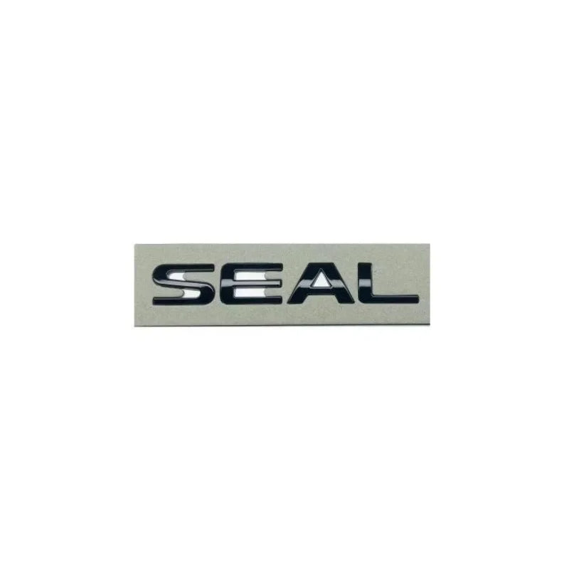 Carbon Emblem Badge Decals for BYD Seal – Gloss Black or Carbon Fibre Finish