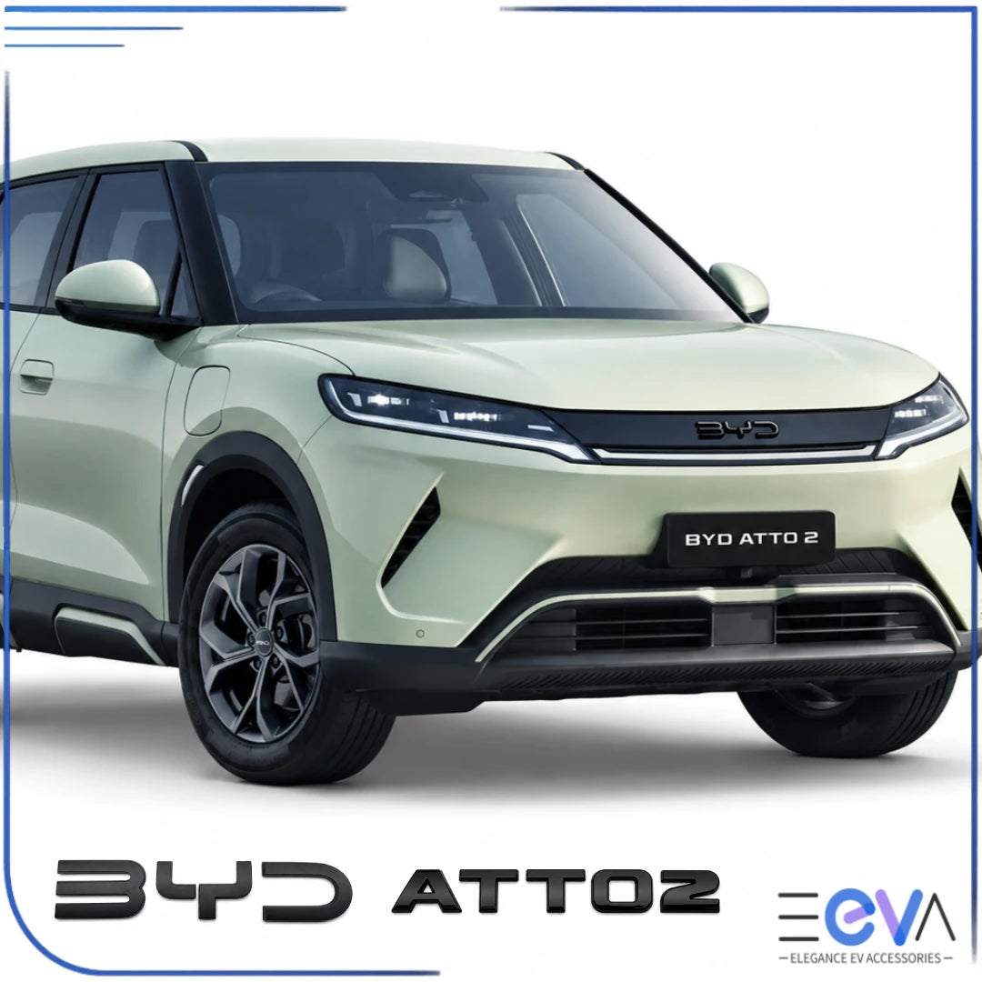 BYD Atto 2 Blackout Badge Covers from EEVA Store Australia