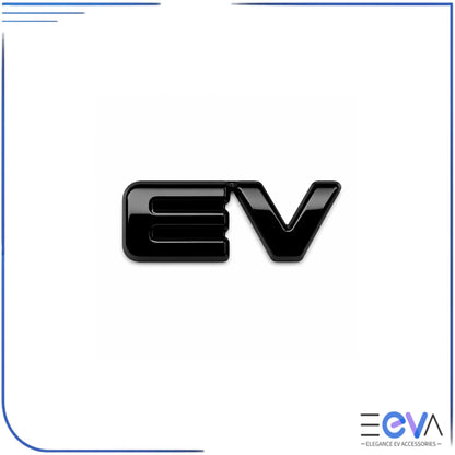 BYD Atto 2 EV badge cover in gloss black finish from EEVA Store Australia