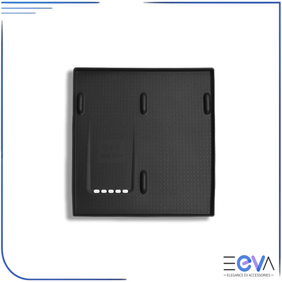 BYD Atto 2 silicone charging pad insert in a clean top view displaying raised supports and textured surface from EEVA Store Australia.