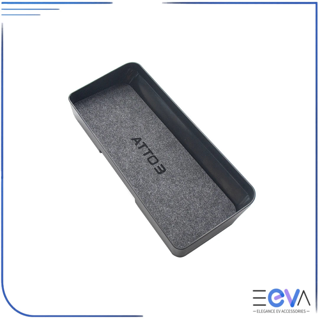 BYD Atto 3 centre screen storage tray product view from EEVA Store Australia