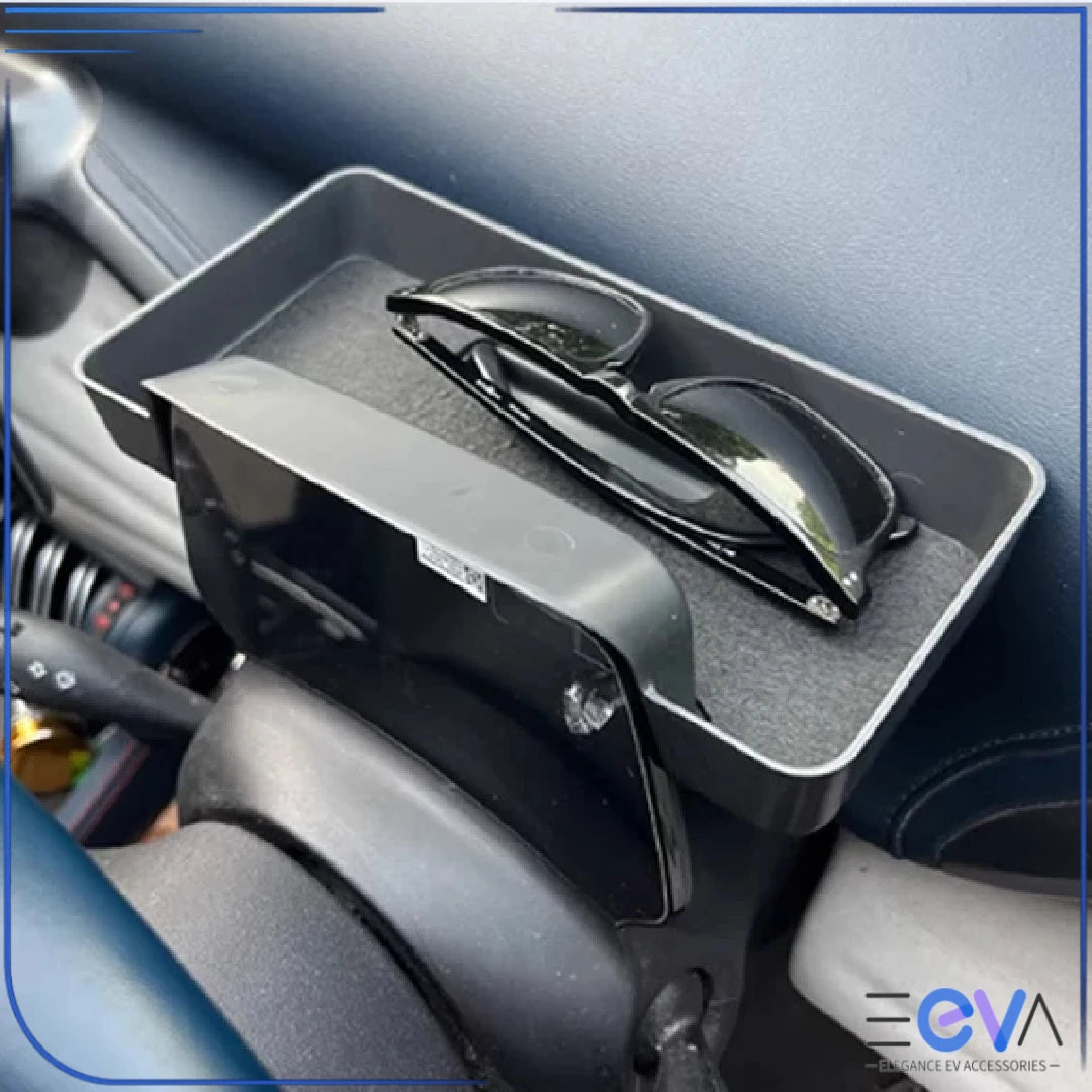 BYD Atto 3 instrument cluster screen storage tray installed behind the steering wheel from EEVA Store Australia