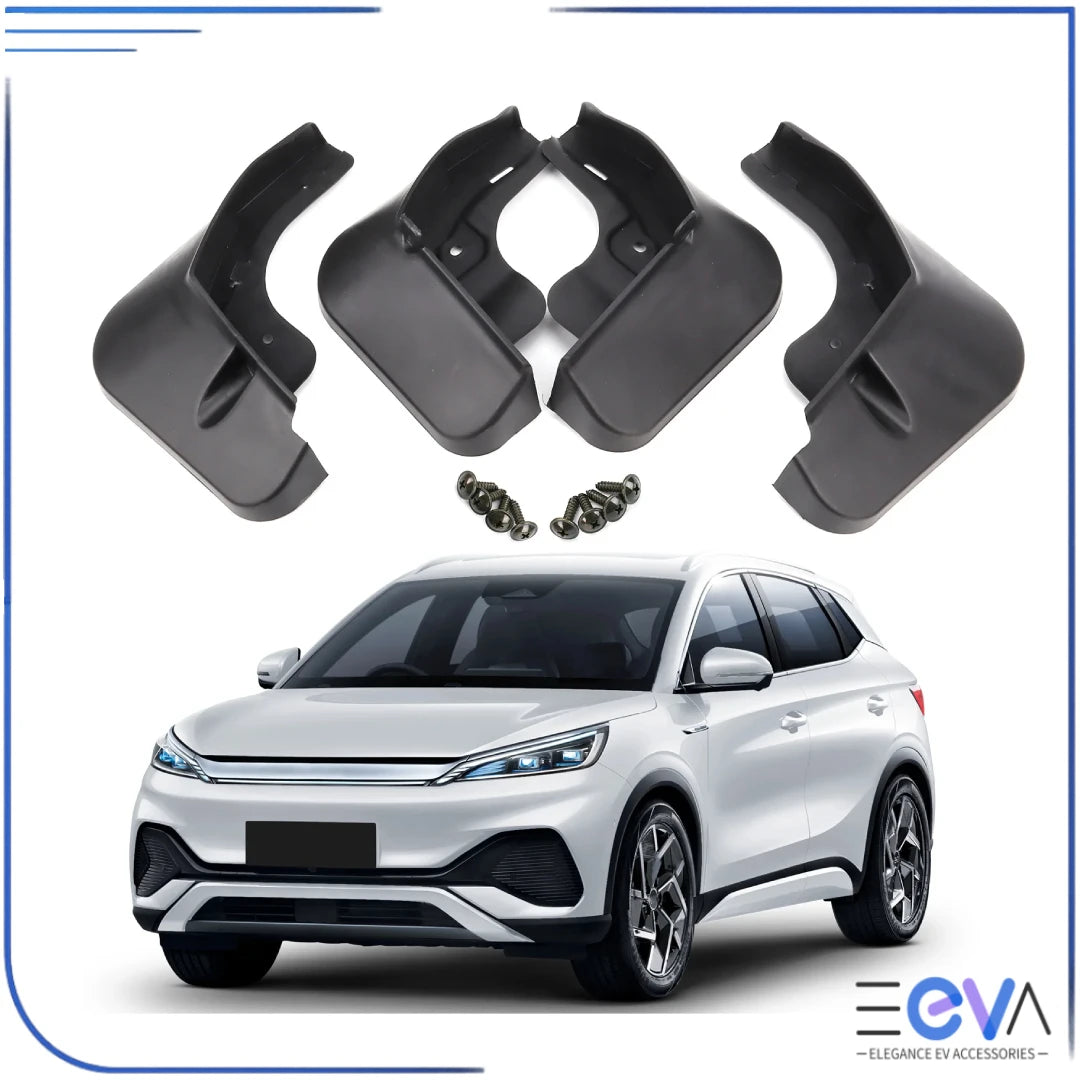 BYD Atto 3 mudflaps kit with screws from EEVA Store Australia