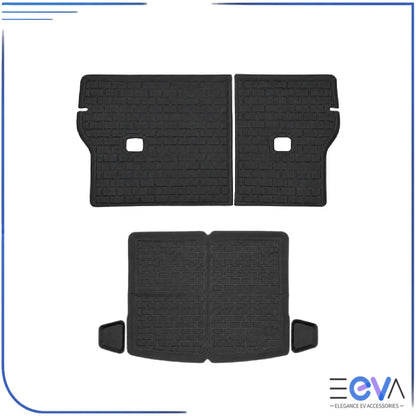 BYD Atto 3 XPE boot liner and seat back protector included in the five-piece full set from EEVA Store Australia.
