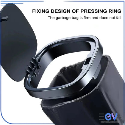 BYD car trash bin with internal fixing ring holding liner securely in place without slipping from EEVA Store Australia.