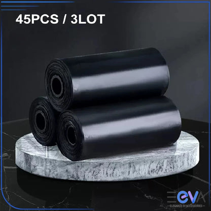 BYD car trash bin replacement liner bags shown as multi-roll set for convenient and hygienic waste management from EEVA Store Australia.