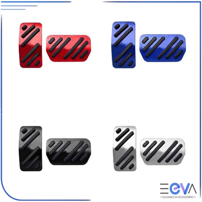 BYD Dolphin aluminium pedal covers colour options from EEVA Store Australia
