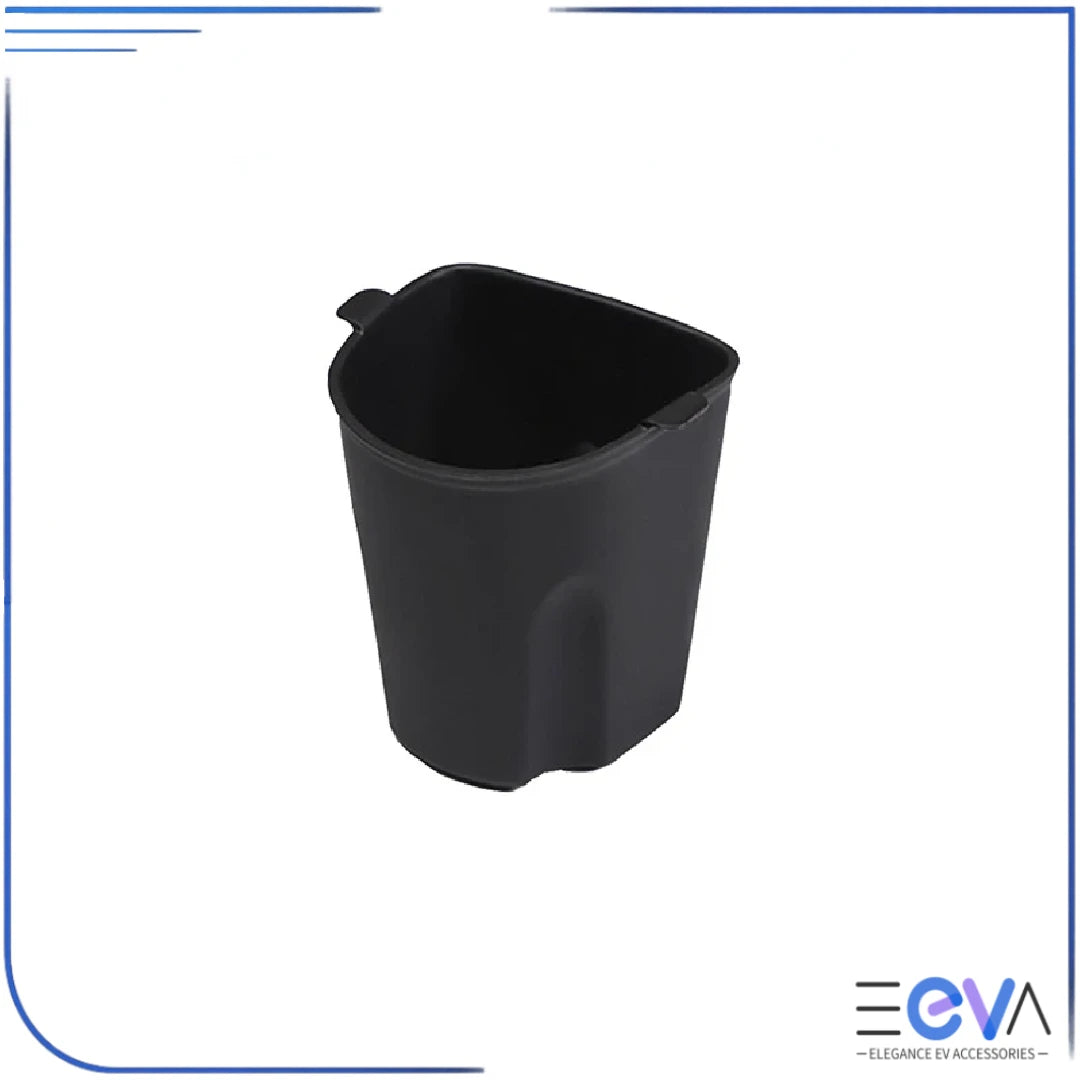 BYD Dolphin rear armrest cup holder insert product view, featuring deep moulded design for spill-resistant use from EEVA Store Australia.