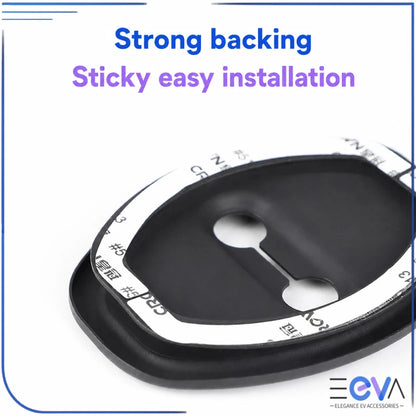 BYD silicone door-lock protective cover showing its pre-applied rear backing from EEVA Store Australia.
