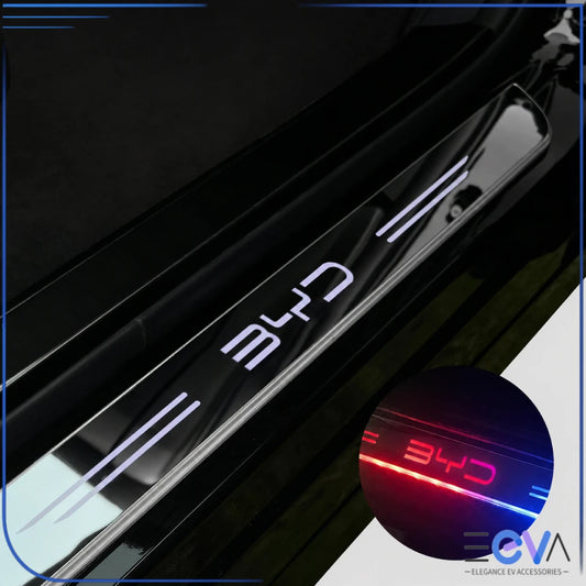 BYD Illuminated Door Sill Scuff Plates from EEVA Store Australia