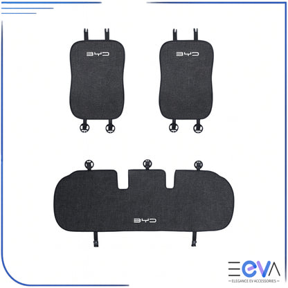 3-piece all-season linen seat cover set for BYD vehicles from EEVA Store