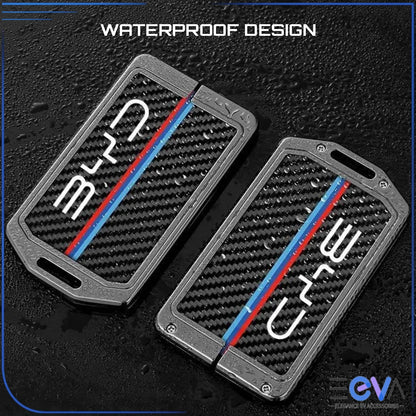 BYD NFC card key cover metal frame carbon fibre waterproof design from EEVA Store Australia.
