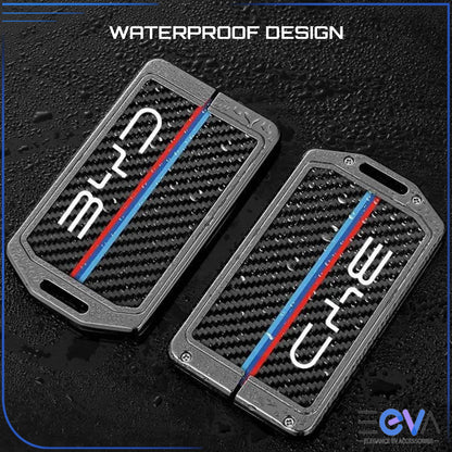 Waterproof NFC card key cover with carbon fibre metal frame for BYD from EEVA Store