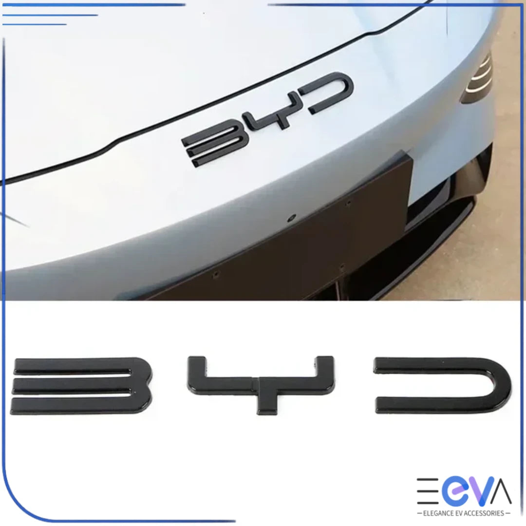 BYD Seal gloss black SEAL tailgate emblem badge from EEVA Store Australia