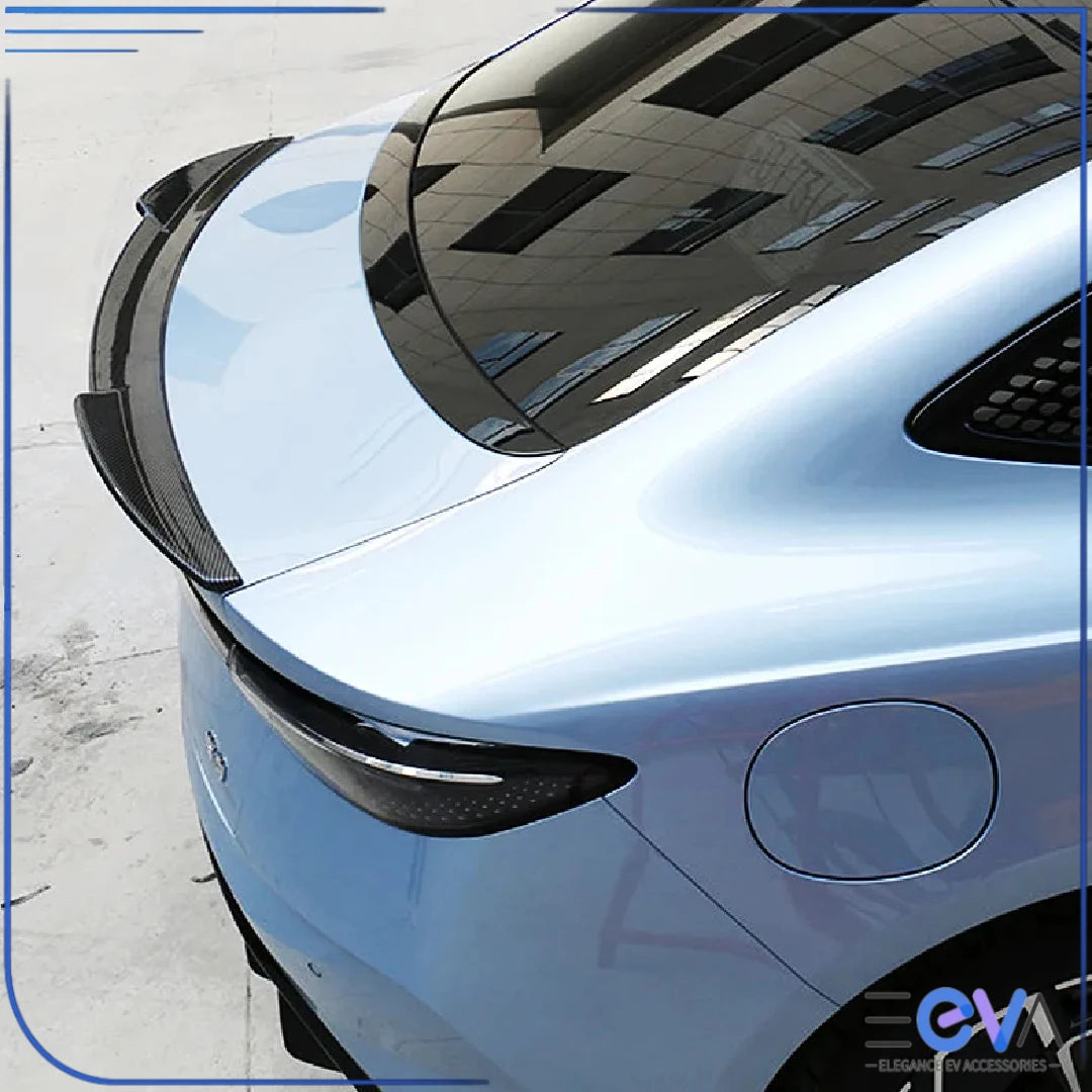 BYD Seal rear spoiler installed angle view from EEVA Store Australia