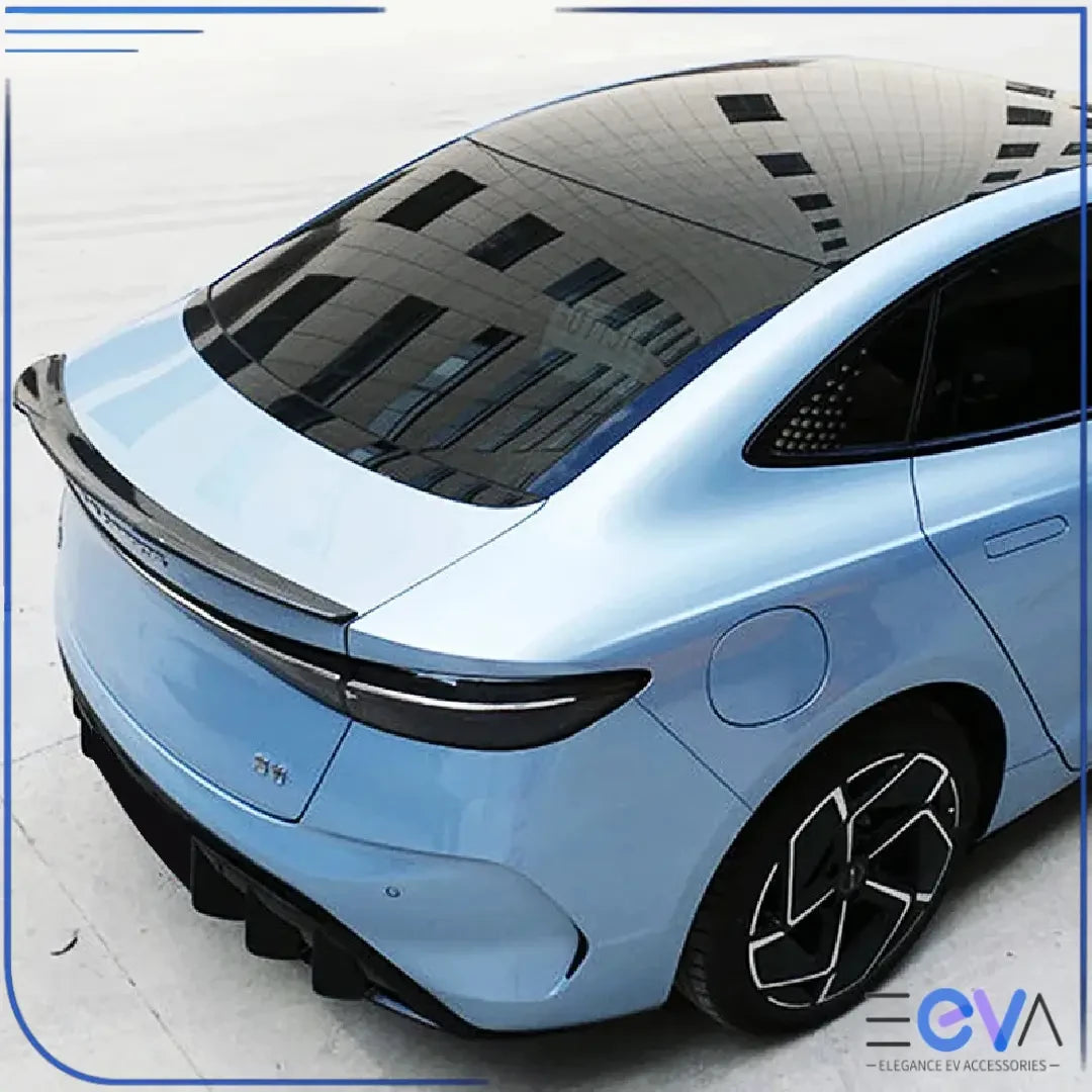 BYD Seal rear spoiler installed view from EEVA Store Australia