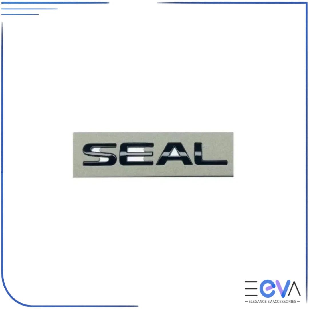 BYD Seal gloss black SEAL tailgate emblem badge from EEVA Store Australia