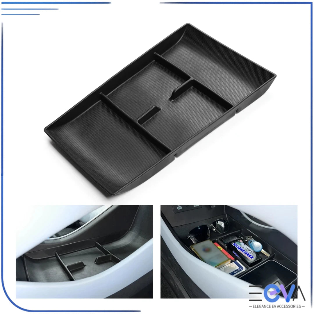BYD Seal under-console storage box installed beneath centre console by EEVA Store