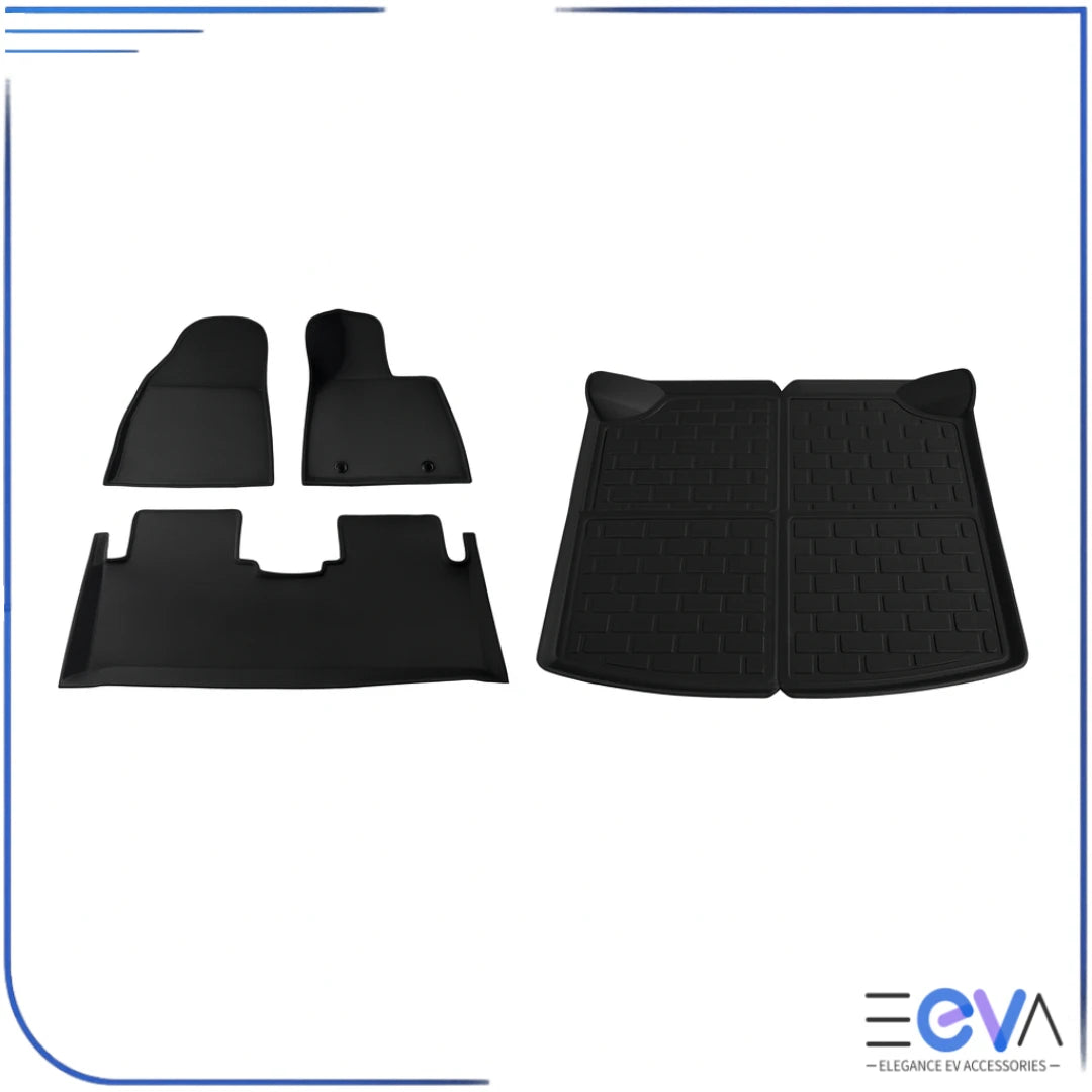 4-piece XPE floor mats and boot liner set for BYD Seal from EEVA Store