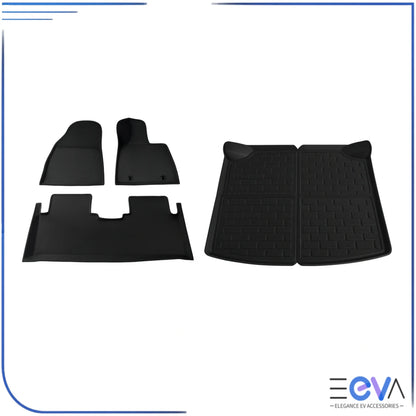 4-piece XPE floor mats and boot liner set for BYD Seal from EEVA Store
