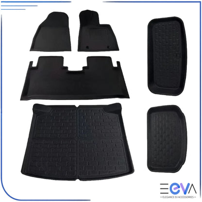 6-piece XPE floor mats and boot liner full set for BYD Seal from EEVA Store