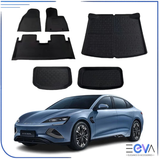 XPE floor mats and boot liner full set for BYD Seal from EEVA Store