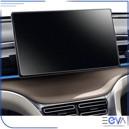 BYD Sealion 6 tempered glass screen protector with clean black display installed from EEVA Store Australia