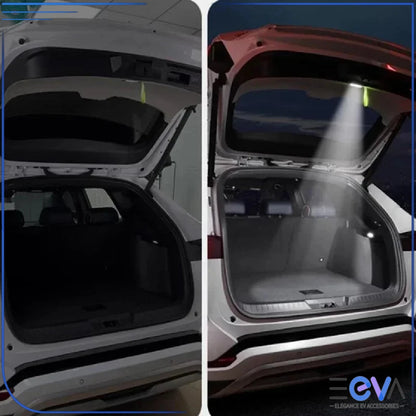 BYD Sealion 6 tailgate boot light before and after upgrade from EEVA Store Australia