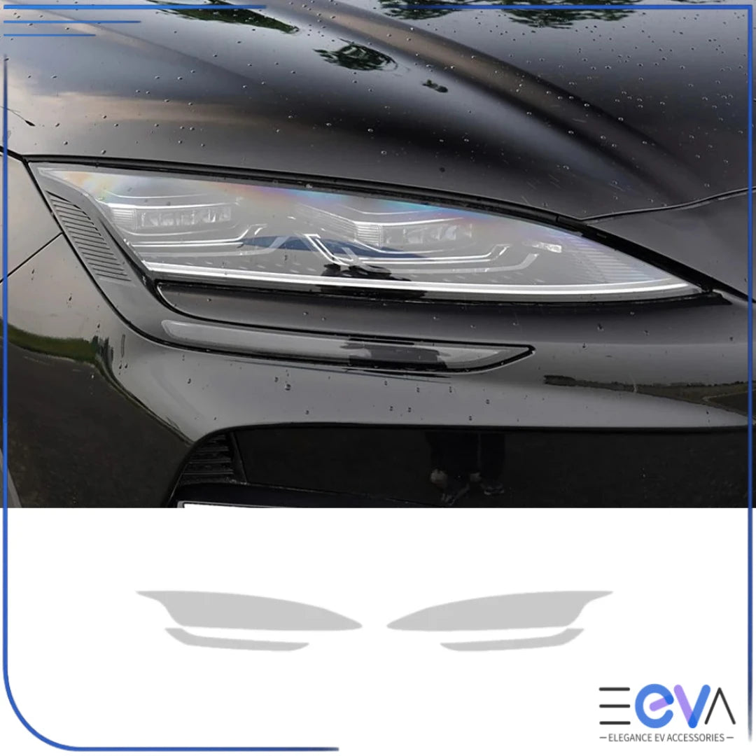 BYD Sealion 6 clear headlight protection TPU film – scratch-resistant 2-piece kit from EEVA Store