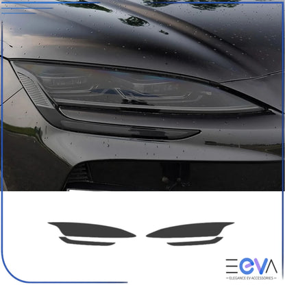 BYD Sealion 6 smoked headlight styling TPU film – tinted 2-piece set from EEVA Store