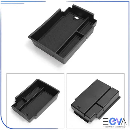 Removable tray and compartments of BYD Sealion 7 armrest organiser by EEVA Store