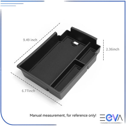 Dimensions and design of BYD Sealion 7 centre console organiser by EEVA Store