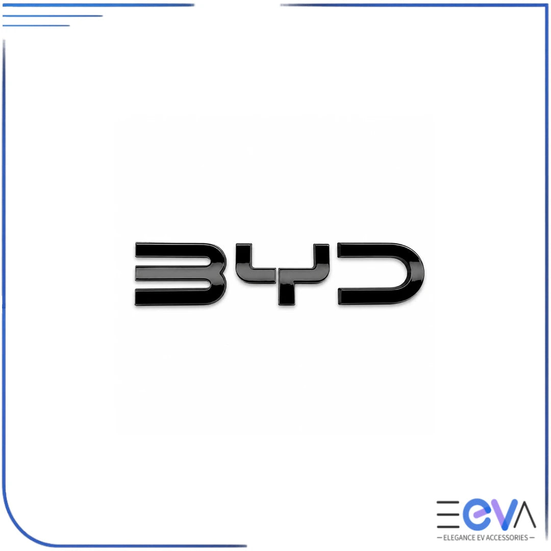 BYD Sealion 7 BYD badge cover in gloss black finish from EEVA Store Australia