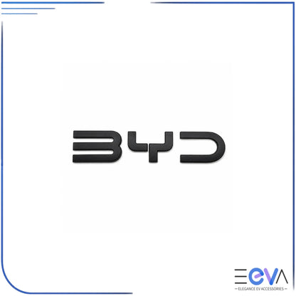 BYD Sealion 7 BYD badge cover in matte black finish from EEVA Store Australia