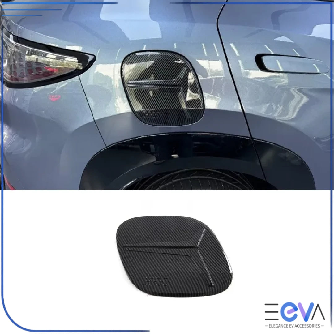 BYD Sealion 7 charging door carbon fibre trim cover from EEVA Store Australia