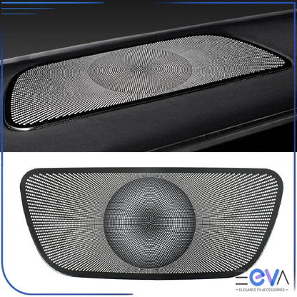 BYD Sealion 7 dashboard centre speaker cover trim in black finish installed on dash from EEVA Store Australia.