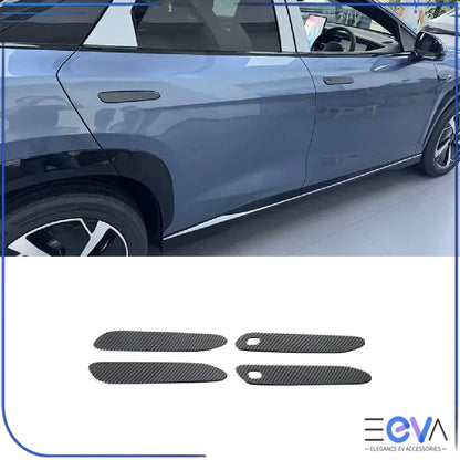 BYD Sealion 7 door handle carbon fibre trim covers from EEVA Store Australia