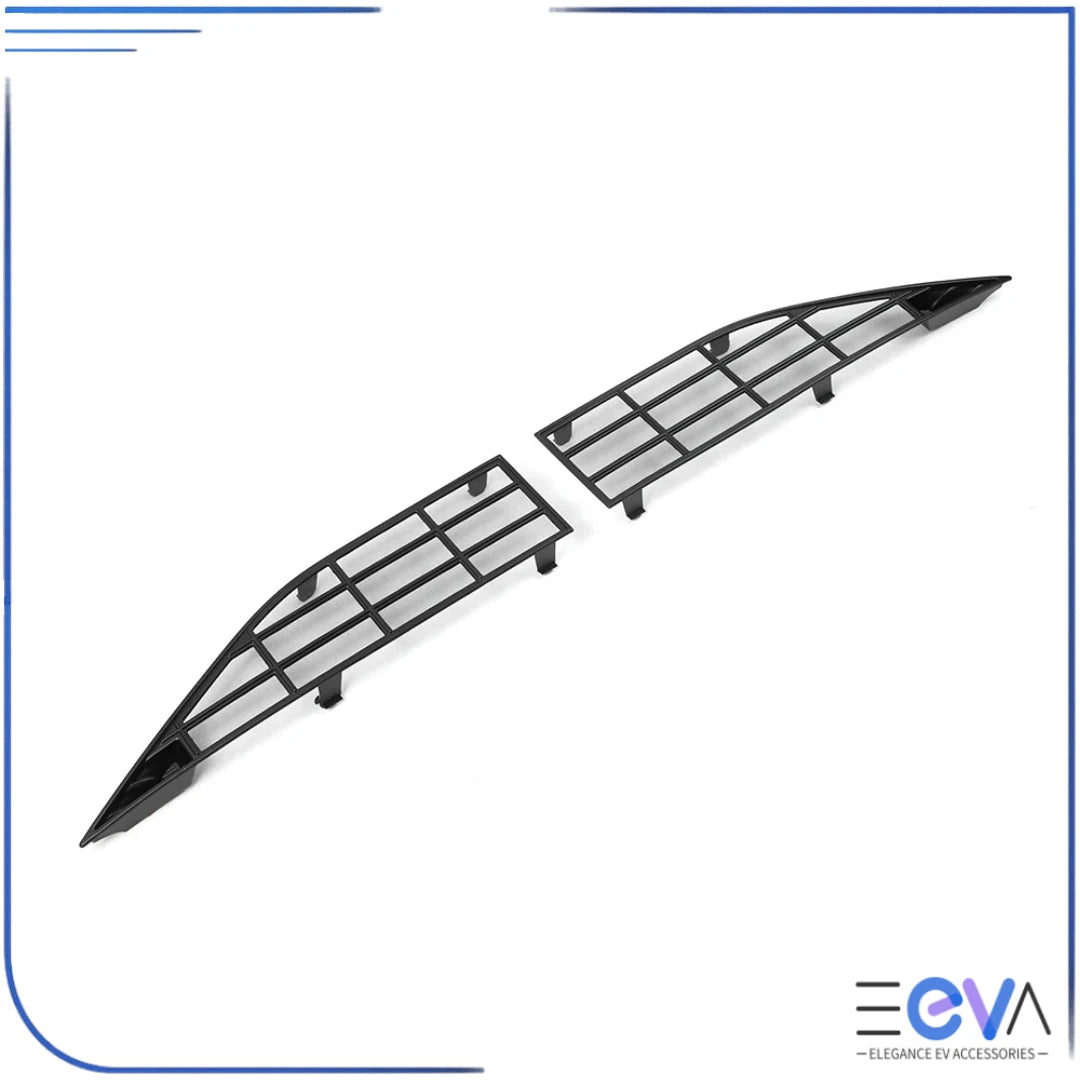 BYD Sealion 7 front grille mesh guard set shown off the vehicle, designed for precise fit and full lower grille coverage from EEVA Store Australia.
