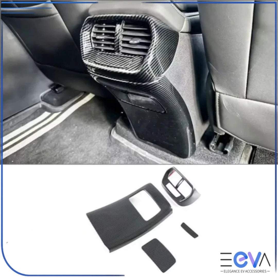 BYD Sealion 7 rear air vent carbon fibre trim cover from EEVA Store Australia