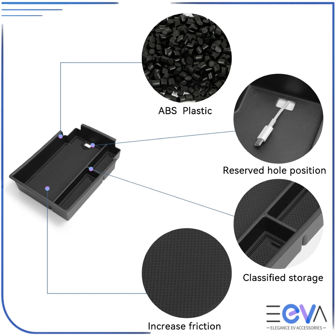 Armrest organiser fitted in BYD Sealion 7 interior by EEVA Store