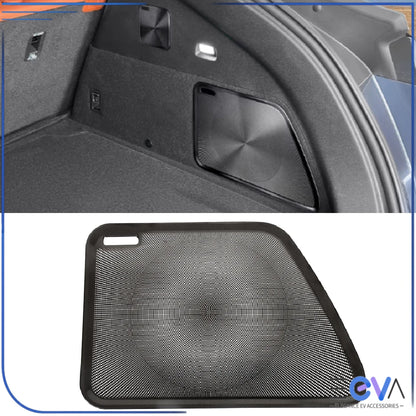 BYD Sealion 7 subwoofer speaker cover trim in black finish installed on side panel from EEVA Store Australia.