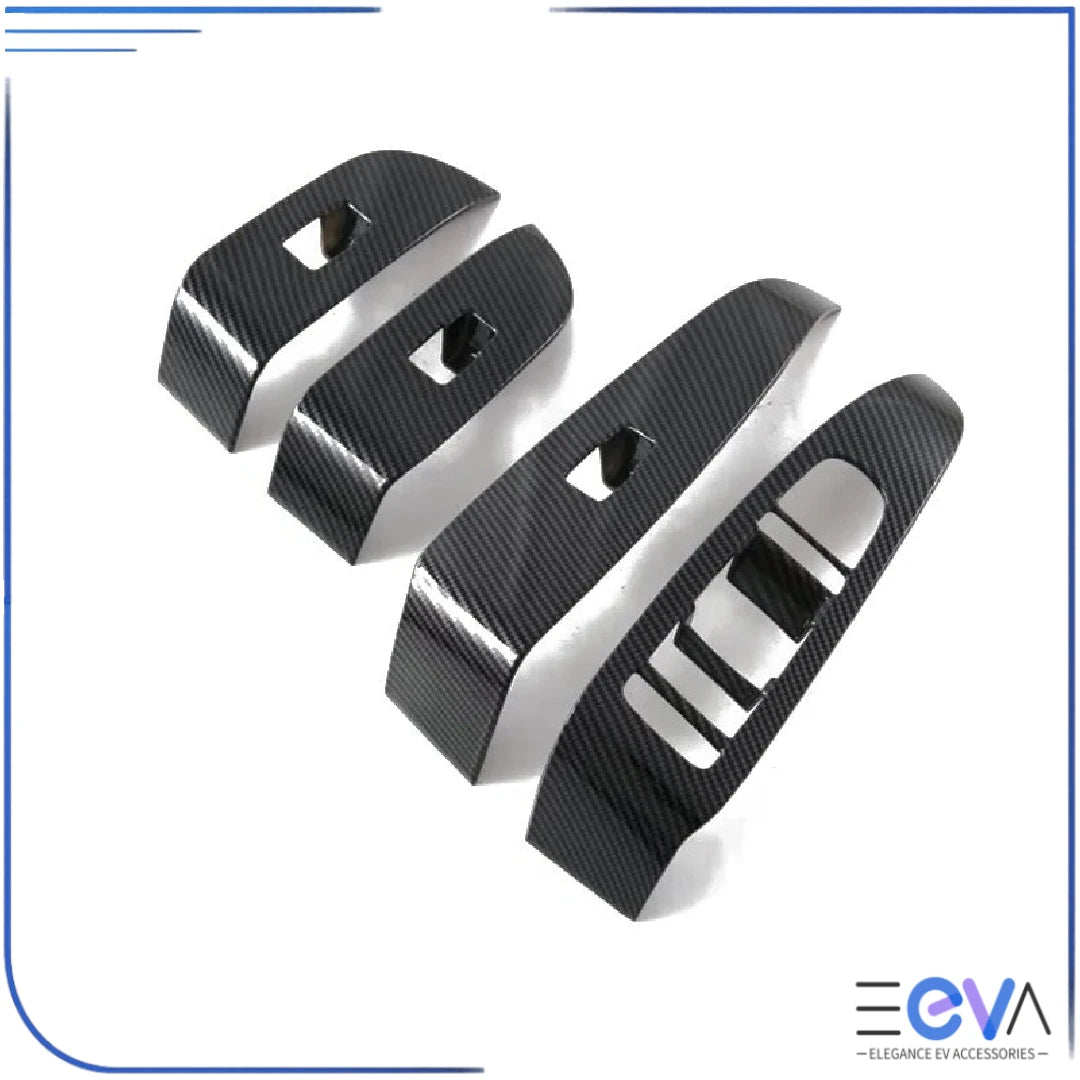 BYD Sealion 7 window lift switch carbon fibre trim covers from EEVA Store Australia